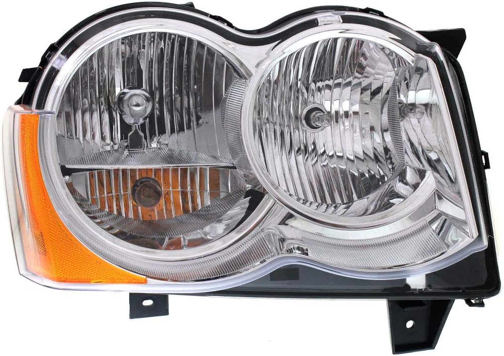 Driver Side Halogen Headlight Assembly for Jeep Grand Cherokee 2008 2010 C6505