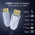 DP Cable 33ft Fiber Optic Displayport 1.4 F6104
