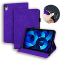Purple Folio Stand Smart Case for iPad 10.9 inch 2022 with Pencil Holder D52647
