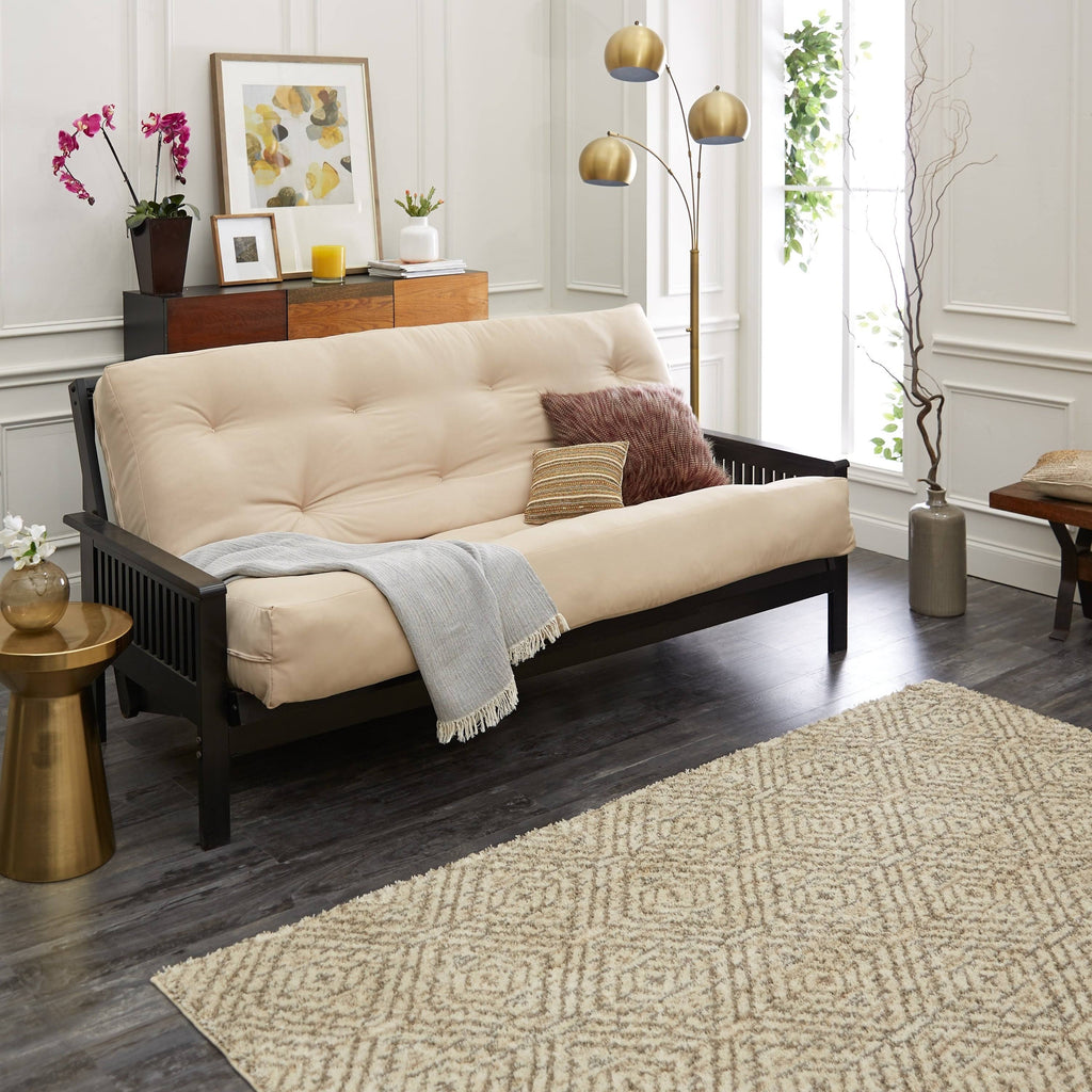 Twin Size Ivory Futon Mattress X1804