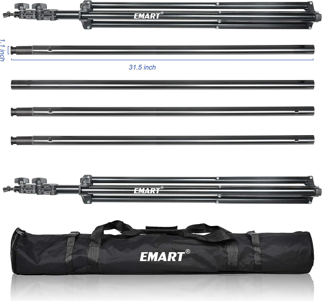 Heavy Duty Background Stand Support System Kit with Carry Bag X259