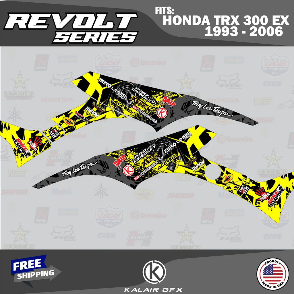 Graphics Kit for Honda ATV TRX 300EX K822