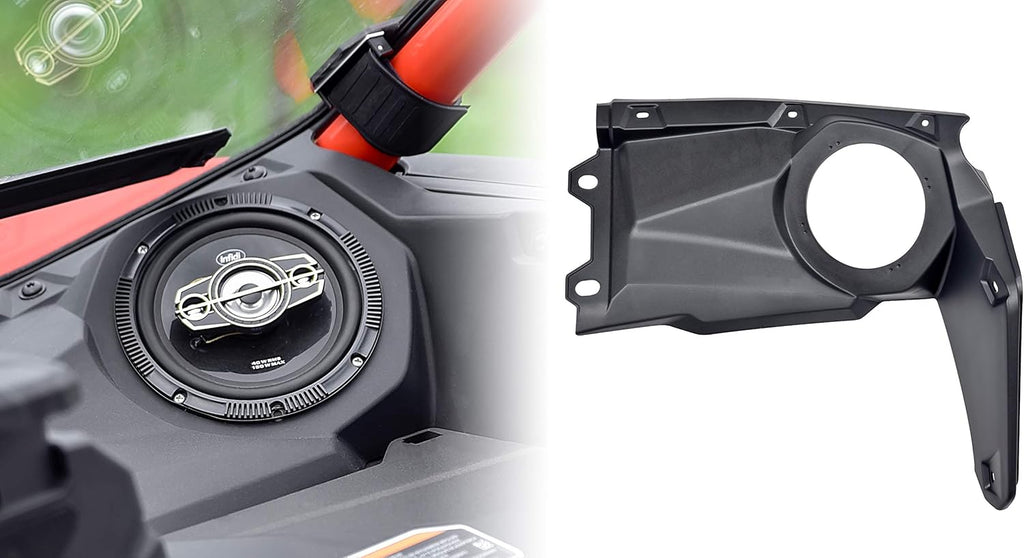 Front Dash Speaker Pods Enclosure Panels Mount Brackets Pack of 2 O77607