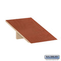 Cherry Sloping Hood for Wood Locker I48849
