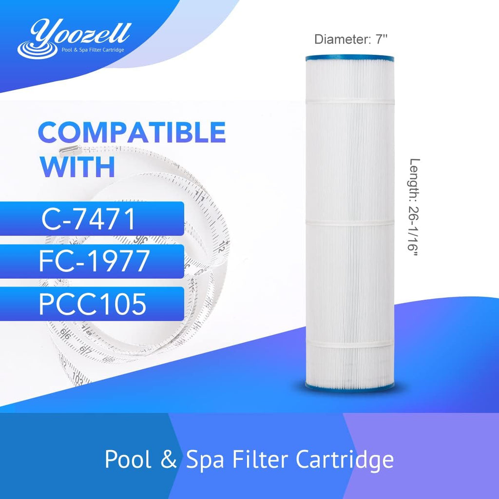 Swimming Pool Replacement Filter Cartridge 4Pack Q5881