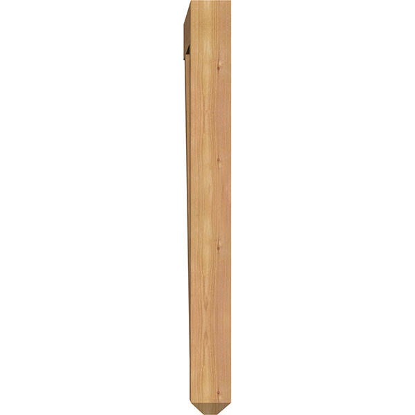 Traditional Craftsman Smooth Bracket, Western Red Cedar N27574