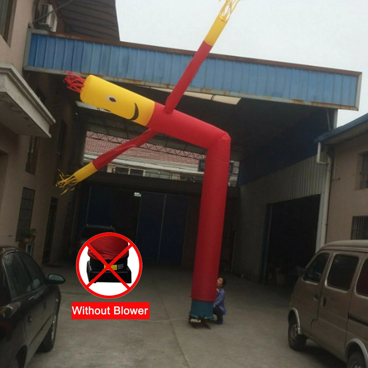 Inflatable Air Wind Tube Puppet Sky Wavy Dancer Man 20FT J31670