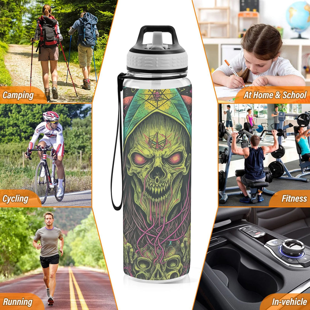 32oz Leakproof Tritan Sports Water Bottle with Straw L8624