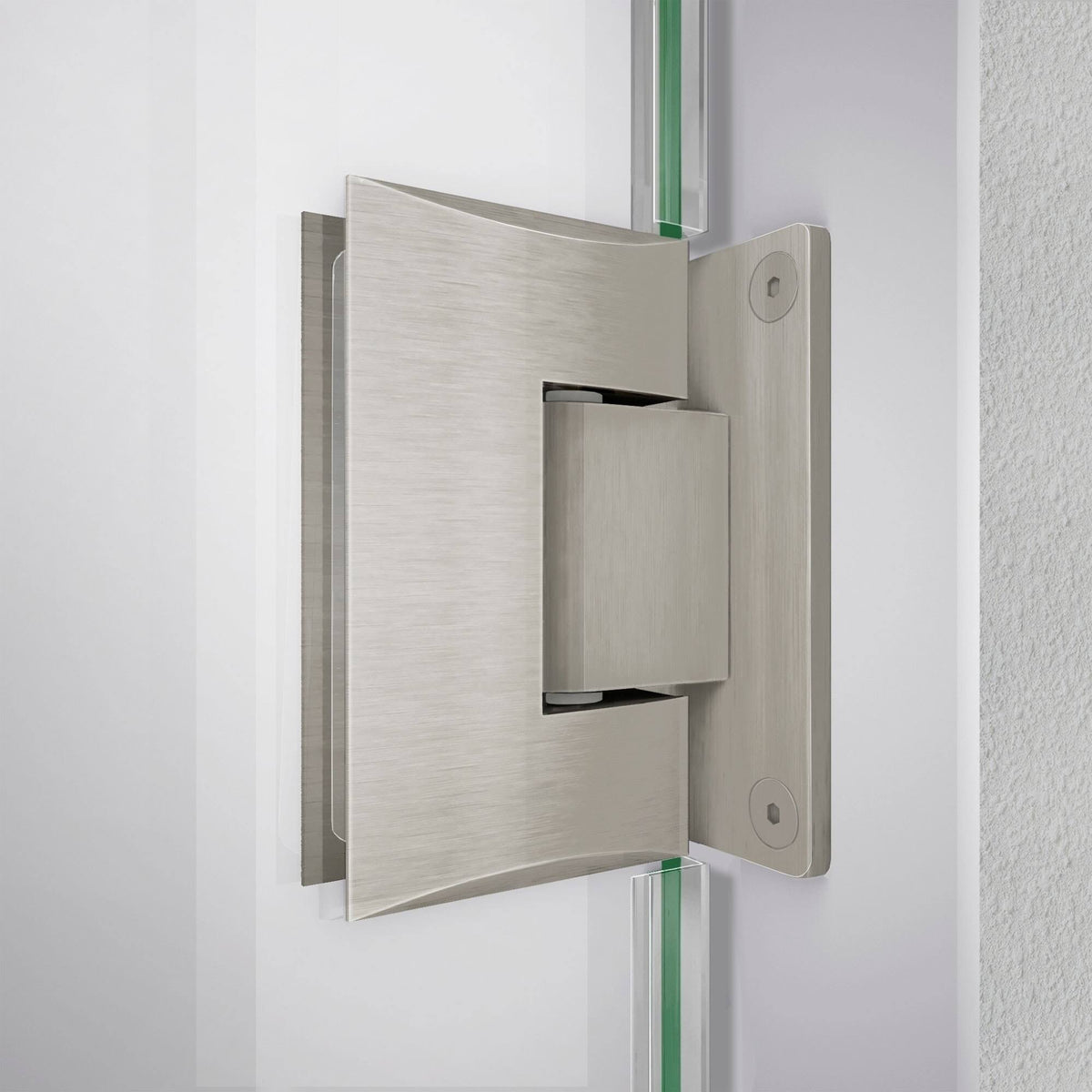 Chrome Frameless Hinged Shower Door A2175