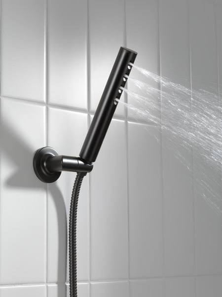 Matte Black Wall-Mount Hand Shower H399194