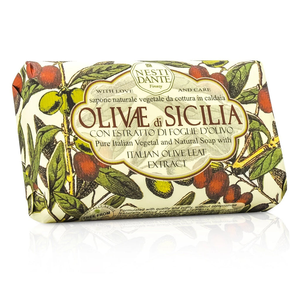 Natural Soap With Italian Olive Leaf Extract 150g Q708996