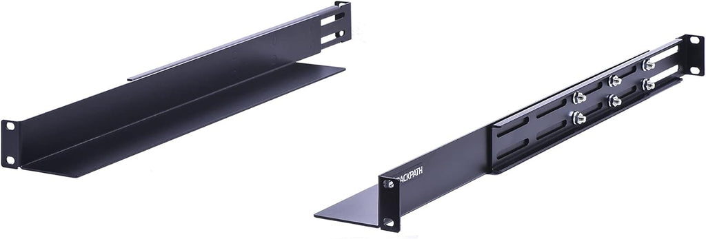 1U 4-Post Server Rack Rail, 20.2-32 Inch Adjustable Depth, 110lbs Capacity H376051