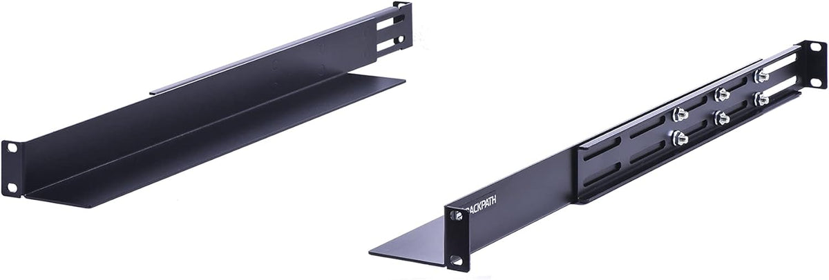 1U 4-Post Server Rack Rail, 20.2-32 Inch Adjustable Depth, 110lbs Capacity H376051