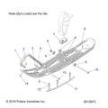Ski Assembly, Gloss Black A345412