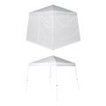 10x10' Instant Canopy Kit with 2 Slant Leg Sidewall M20692