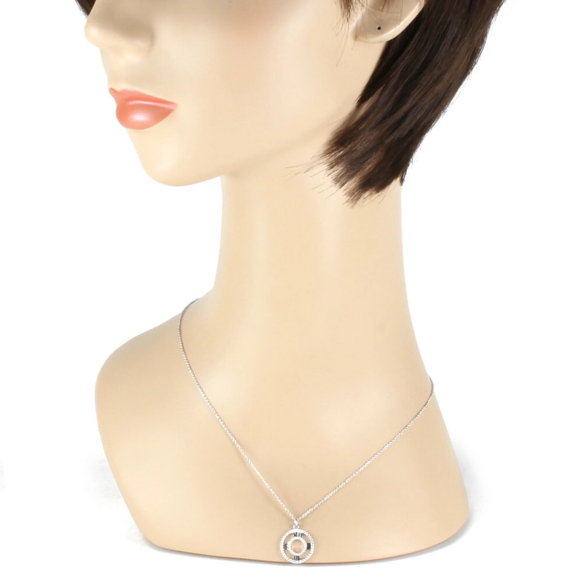 18K Gold Diamond Necklace W710008