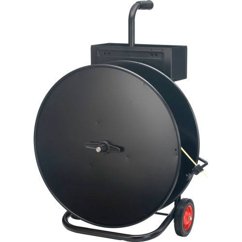 Strapping Cart for Polypropylene & Steel Strapping, Fits 8x22 & 16x22 Cores T96453