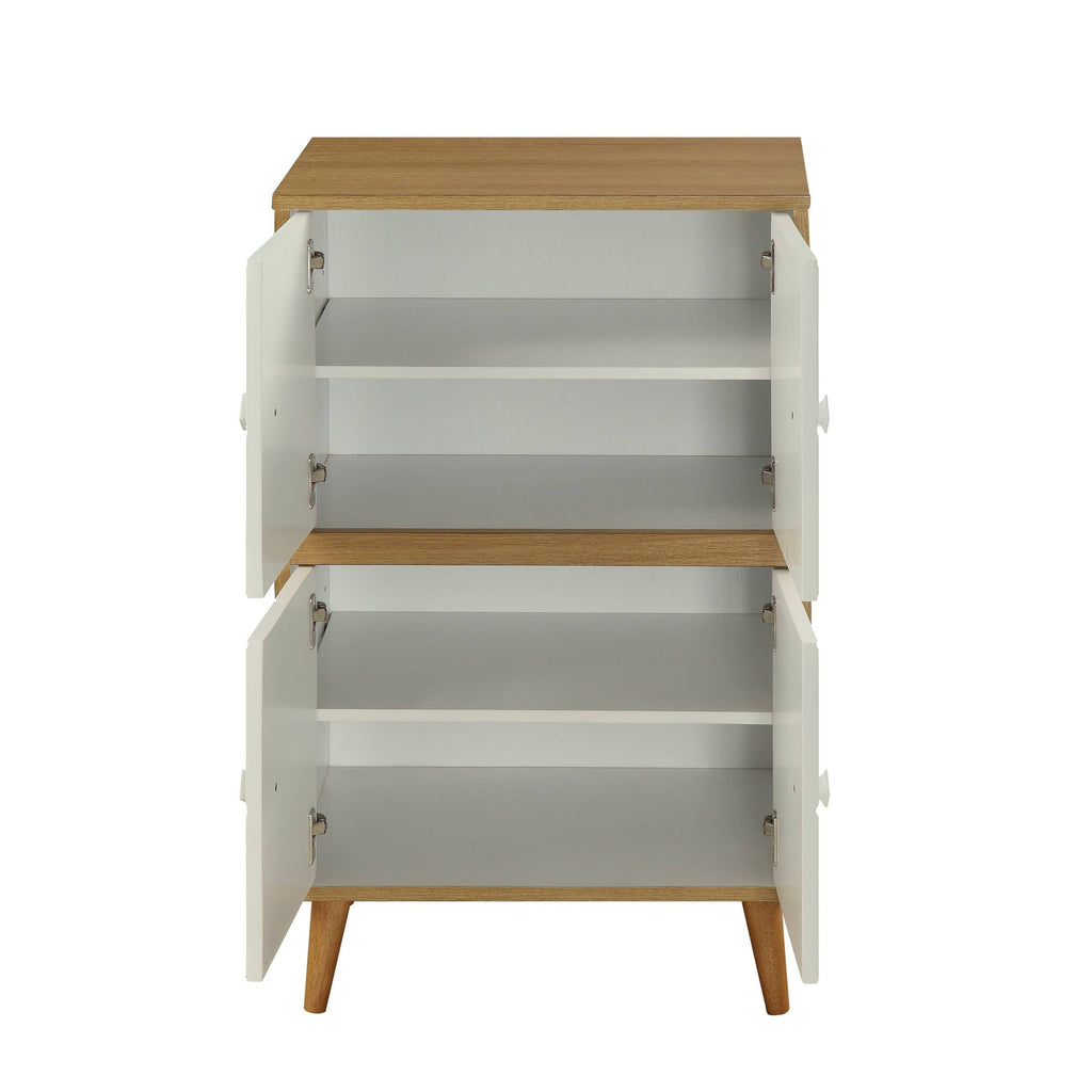 Natural & White Cabinet W861979