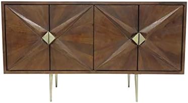 Solid Mango Wood Cabinet W200451