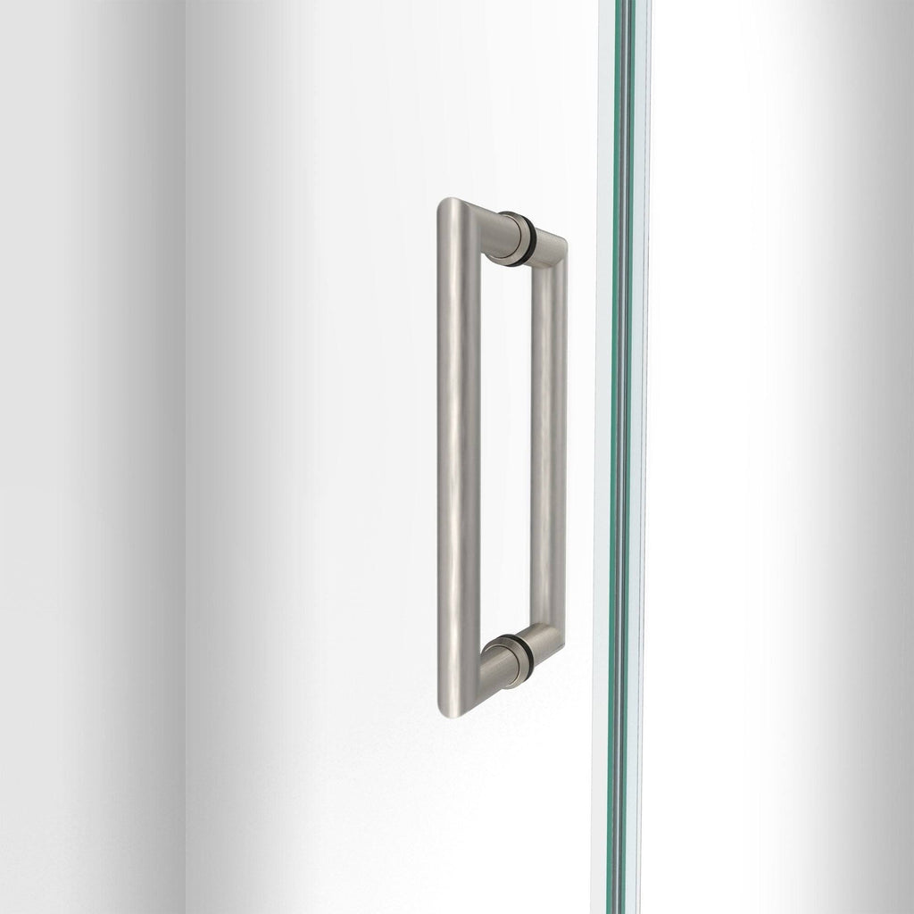 Chrome Frameless Hinged Shower Door A2175