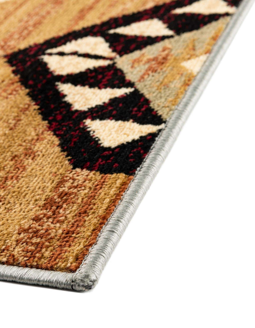Blue Cabin / Lodge Geometric Rug K139