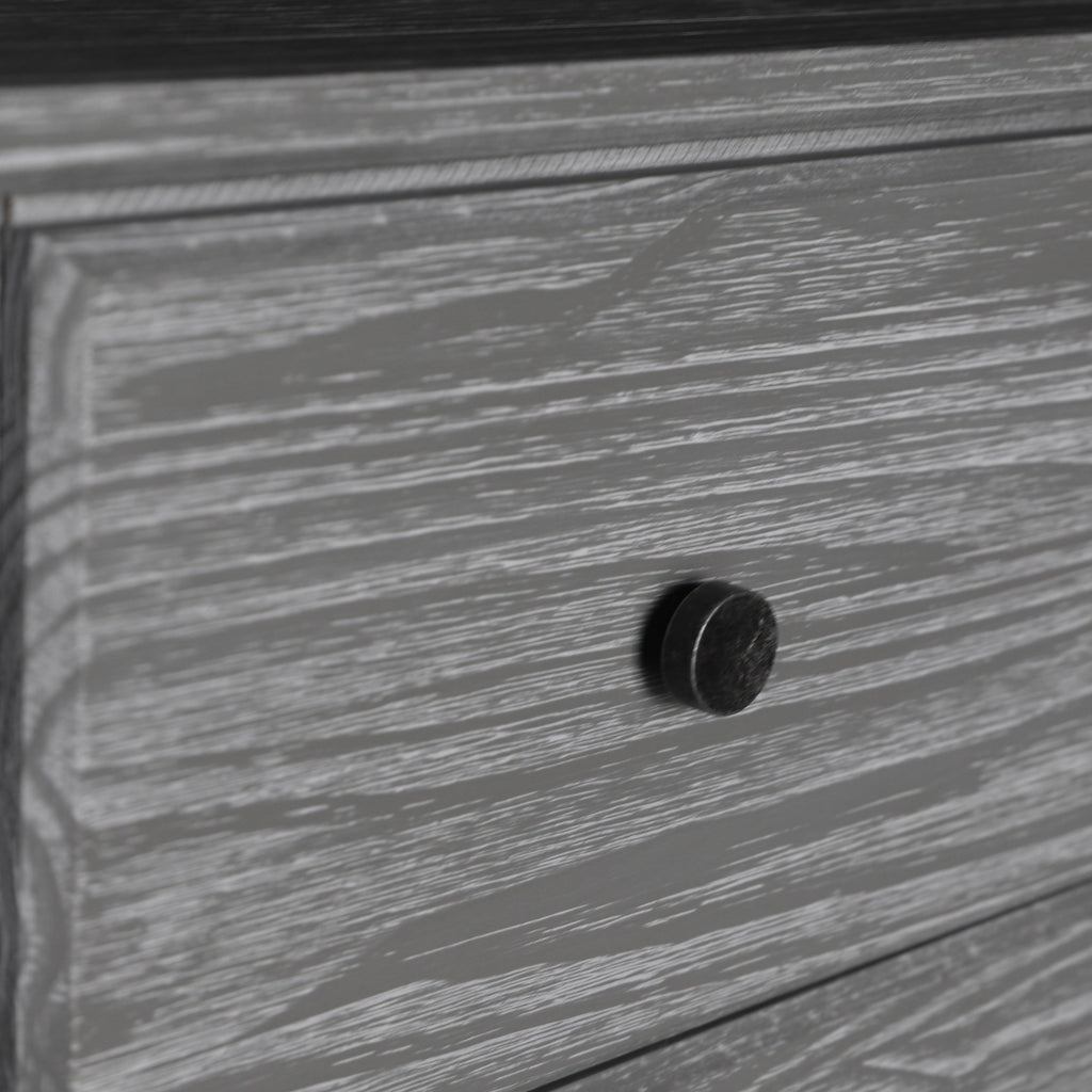 Brushed Grey 5-Drawer Chest G383241