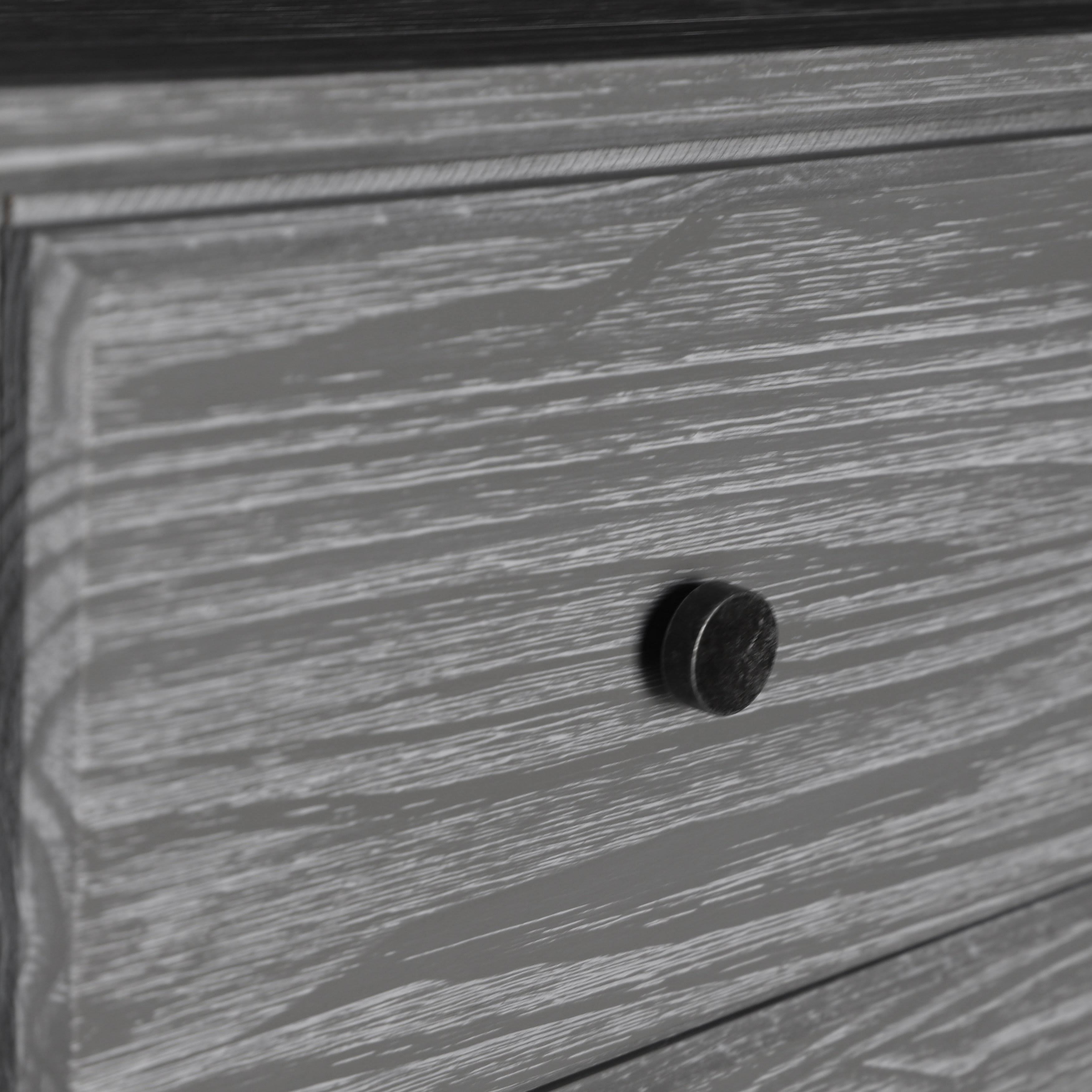 Brushed Grey 5-Drawer Chest G383241