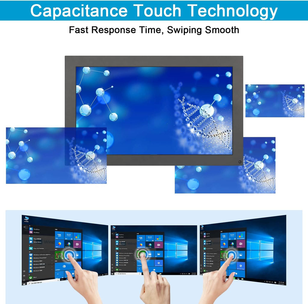 12.1 Inch Touchscreen Monitor with HDMI/VGA/BNC/AV/USB Input K9414