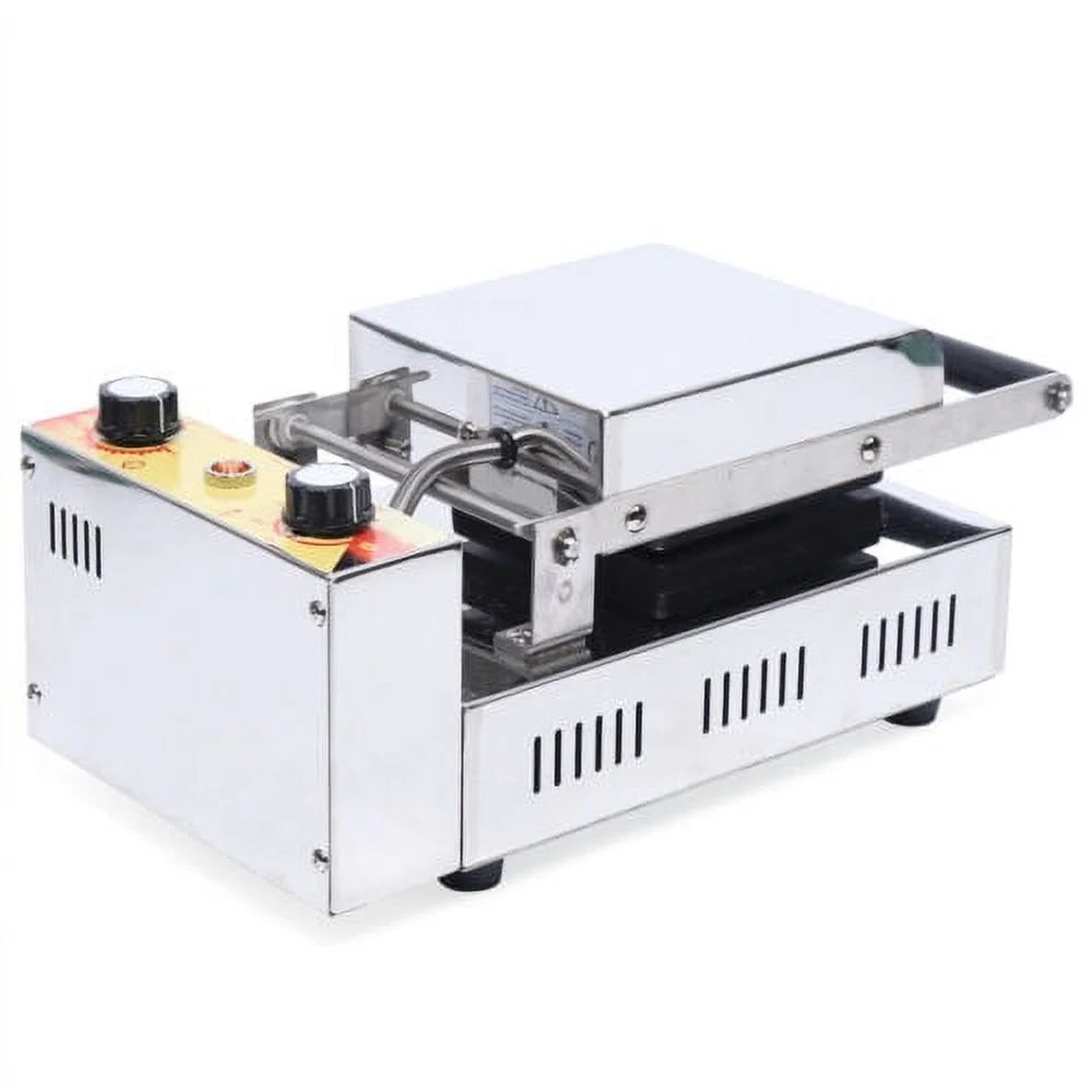 1000W Electric Burger Waffle Maker Panini Press T5181