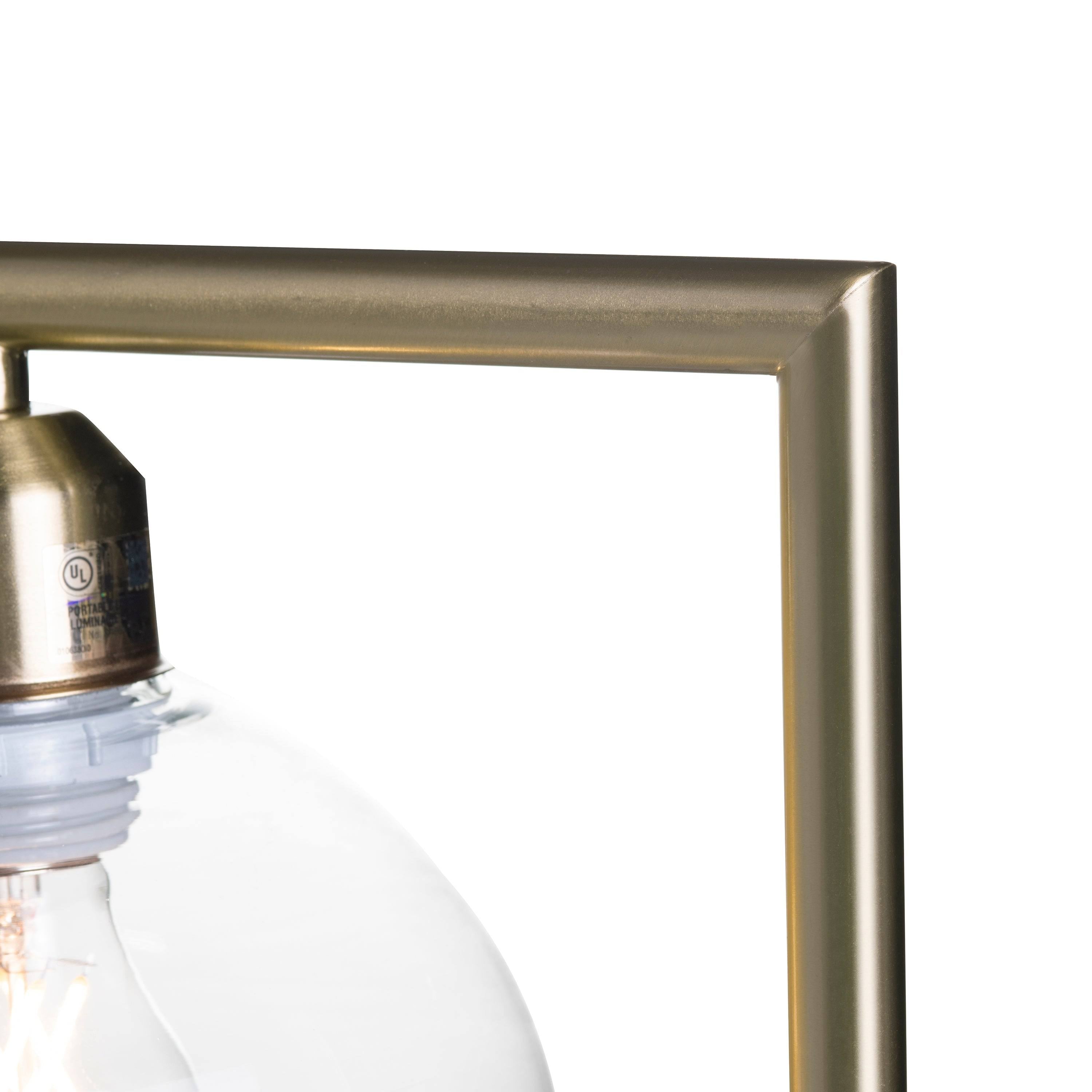 Gold Metal Marble Task Lamp W328