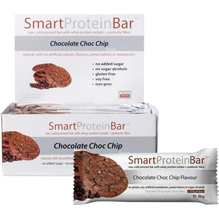 Chocolate Choc Chip Protein Bar 12x60g X3297