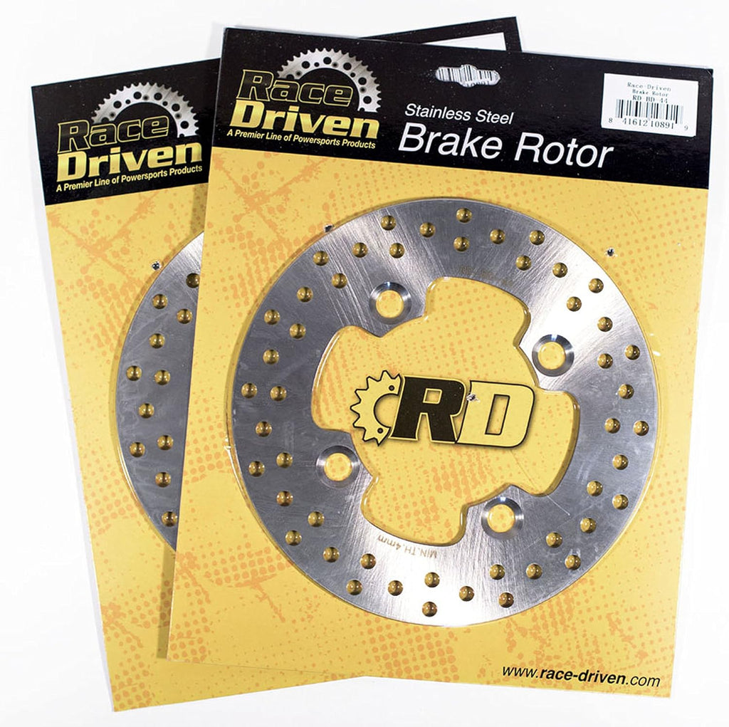 Front And Rear Brake Rotors Discs O285336