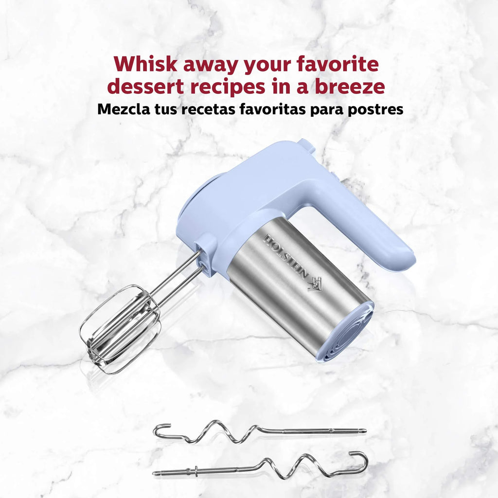 6-Speed Hand Mixer with Dough Hook and Flat Beater P589167