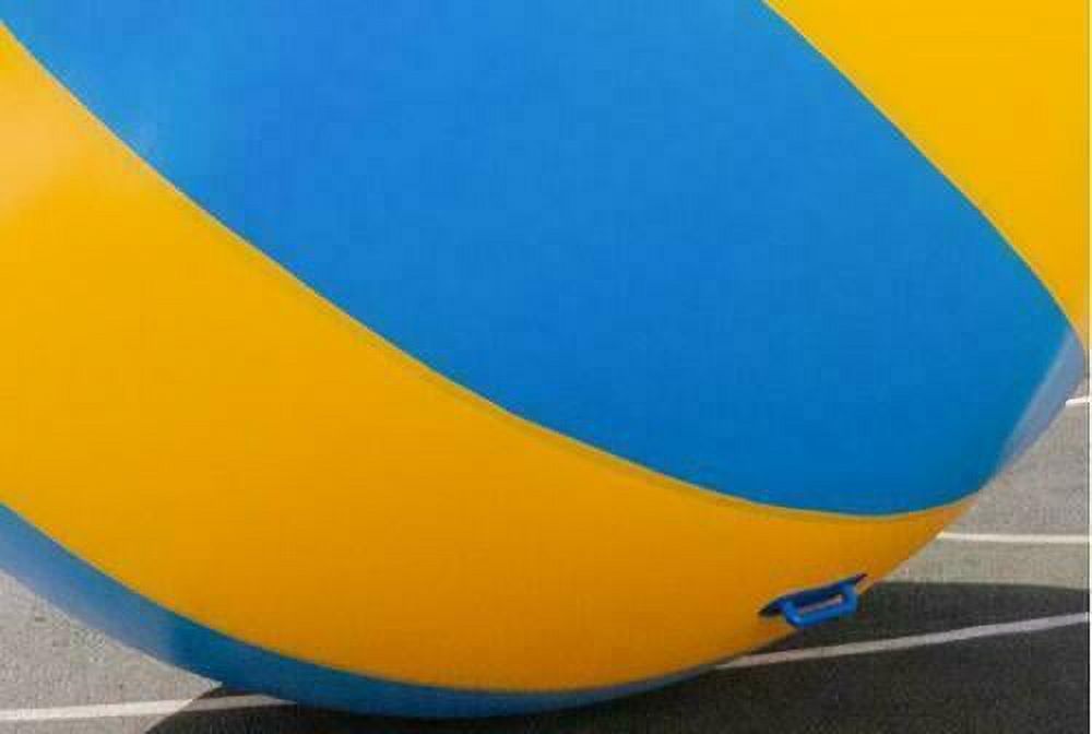 PVC Color Matching Inflatable Beach Ball with 4 Handles and Fan Diameter 59 Inch S473381