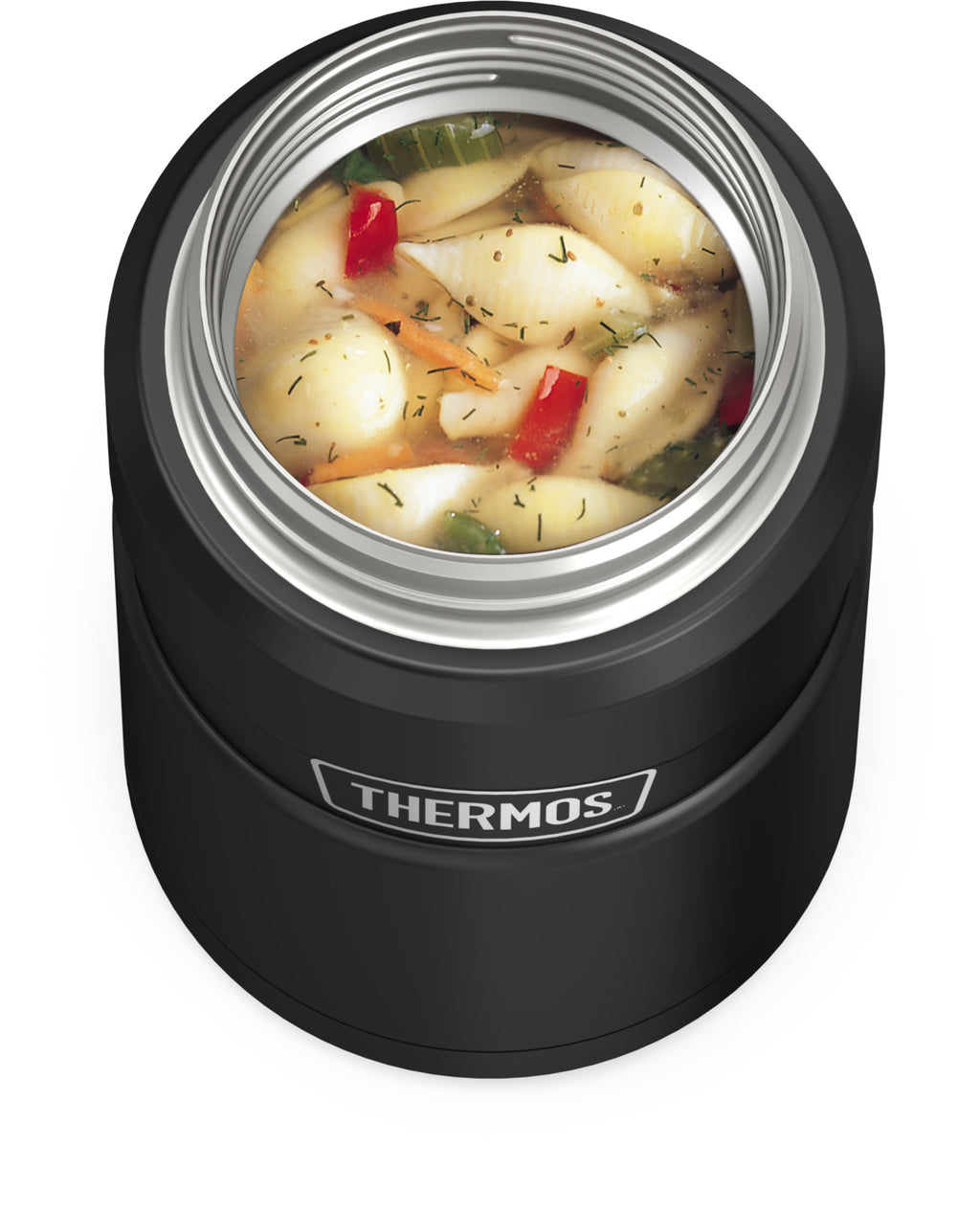 24oz Matte Black Food Jar R680708