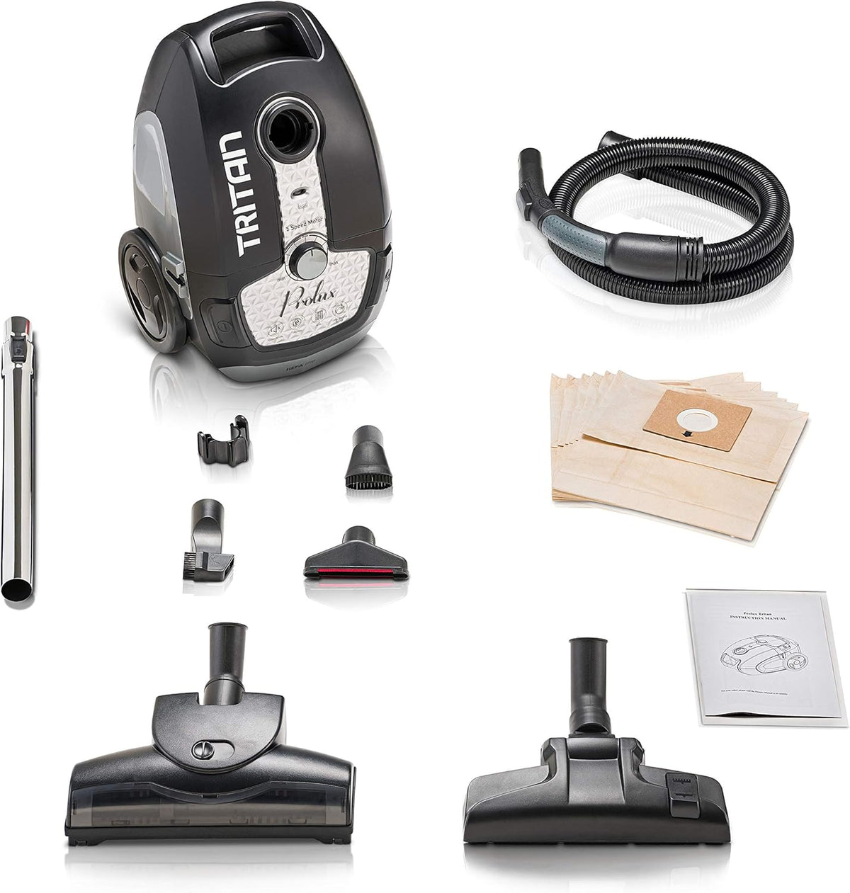Tritan Canister Vacuum Cleaner with Sealed HEPA Filter and 12 Amp Motor X62304