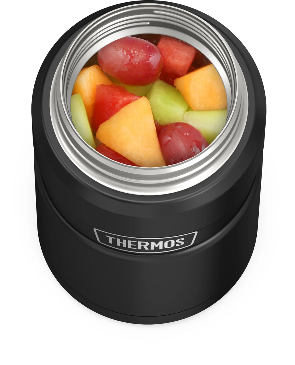 24oz Matte Black Food Jar R680708