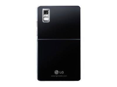 Pitch Black Smartphone with 2 MP Rear Camera X1740