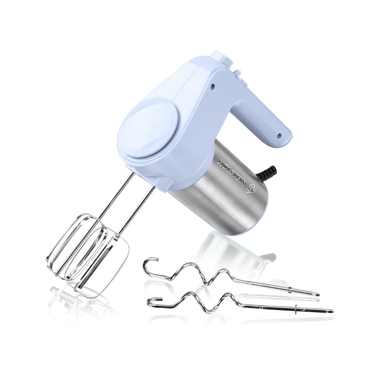 6-Speed Hand Mixer with Dough Hook and Flat Beater P589167
