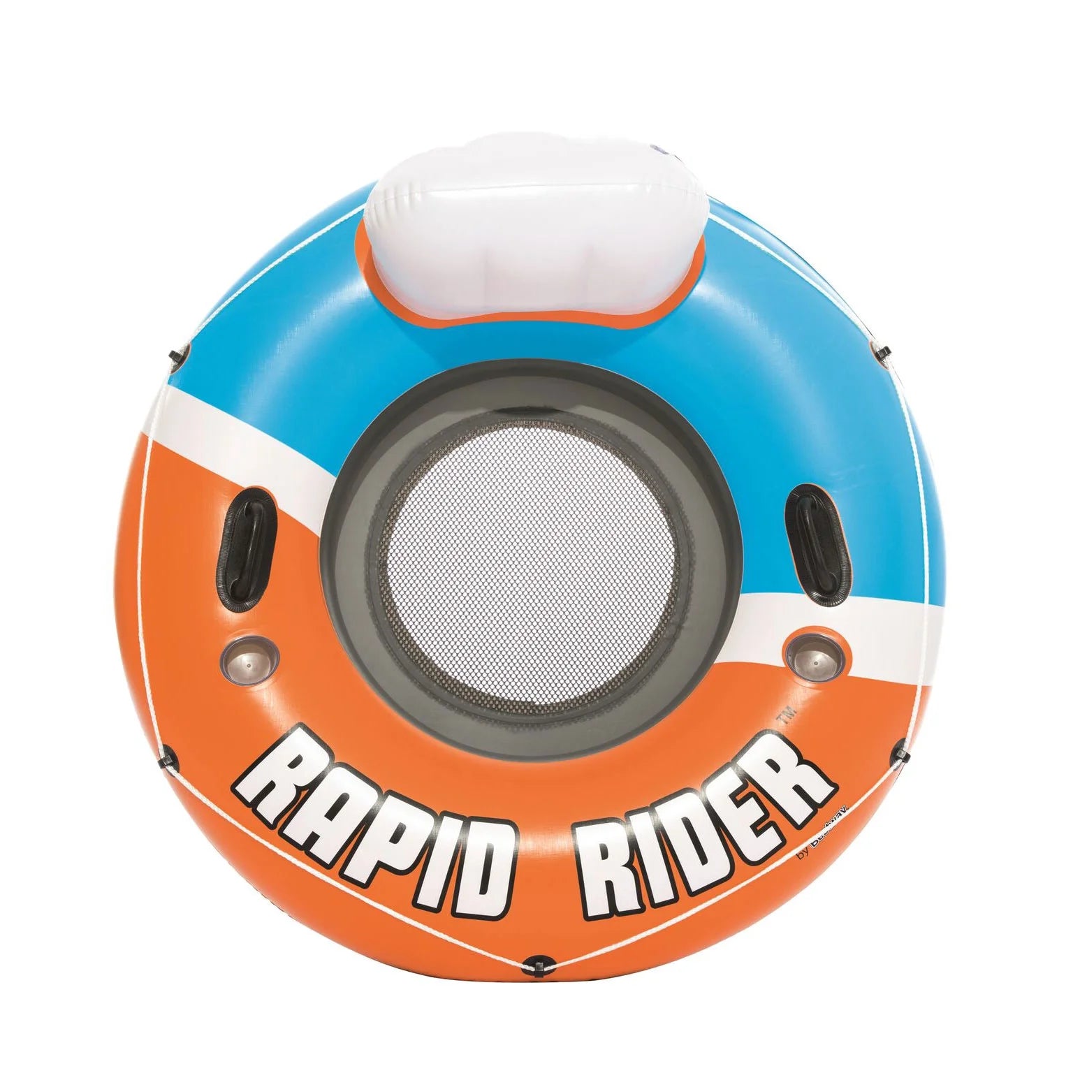 Orange Inflatable Pool Chair Tube (12 Pack) T40565