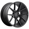 Misano Matte Black 18x8 5x112 42mm Wheel E914