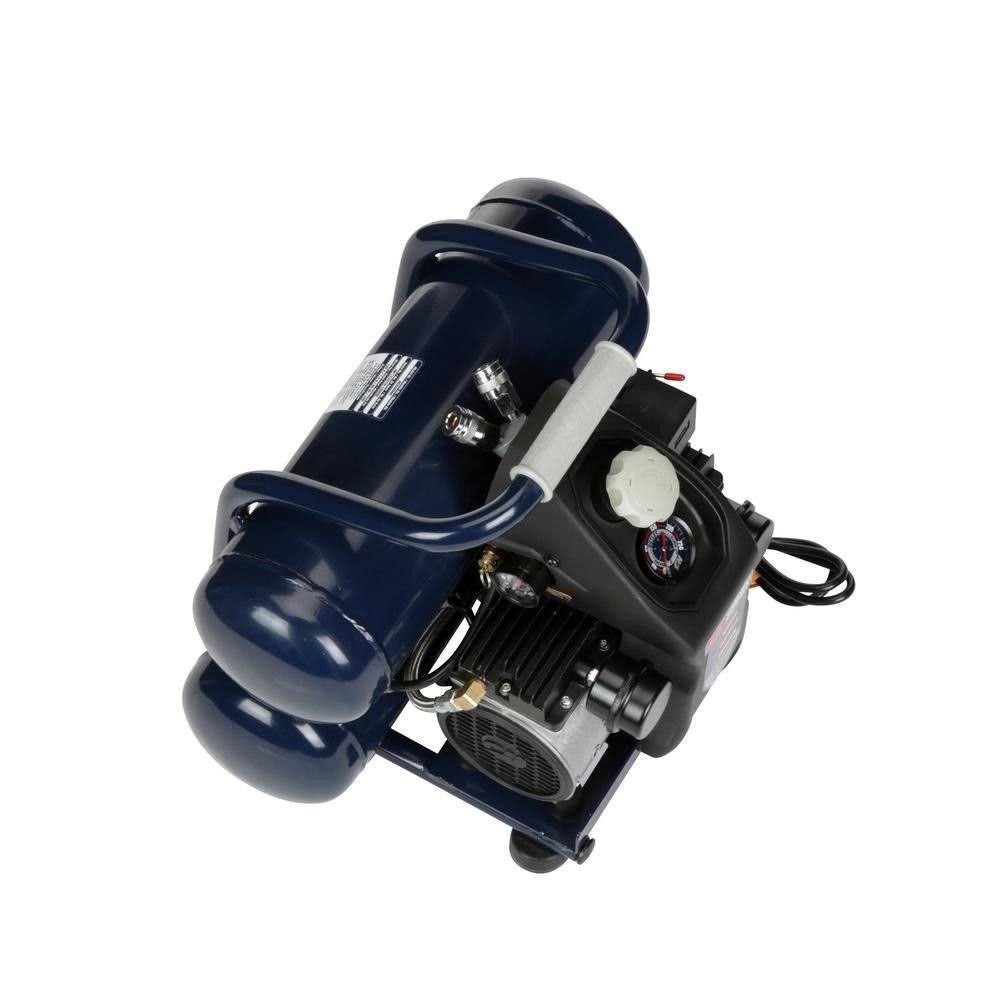 1 HP 4.6 Gallon Twin Stack Air Compressor K3989