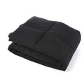 Reversible Comforter Black Grey Twin Twin XL E8220