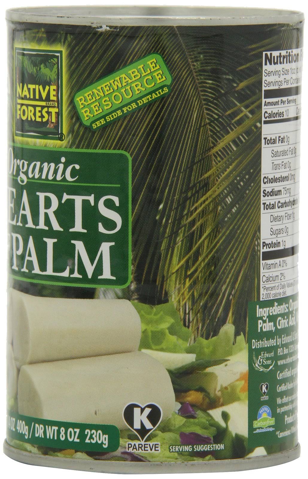 Organic Hearts of Palm, 14 Ounce Cans (Pack of 12) U4005