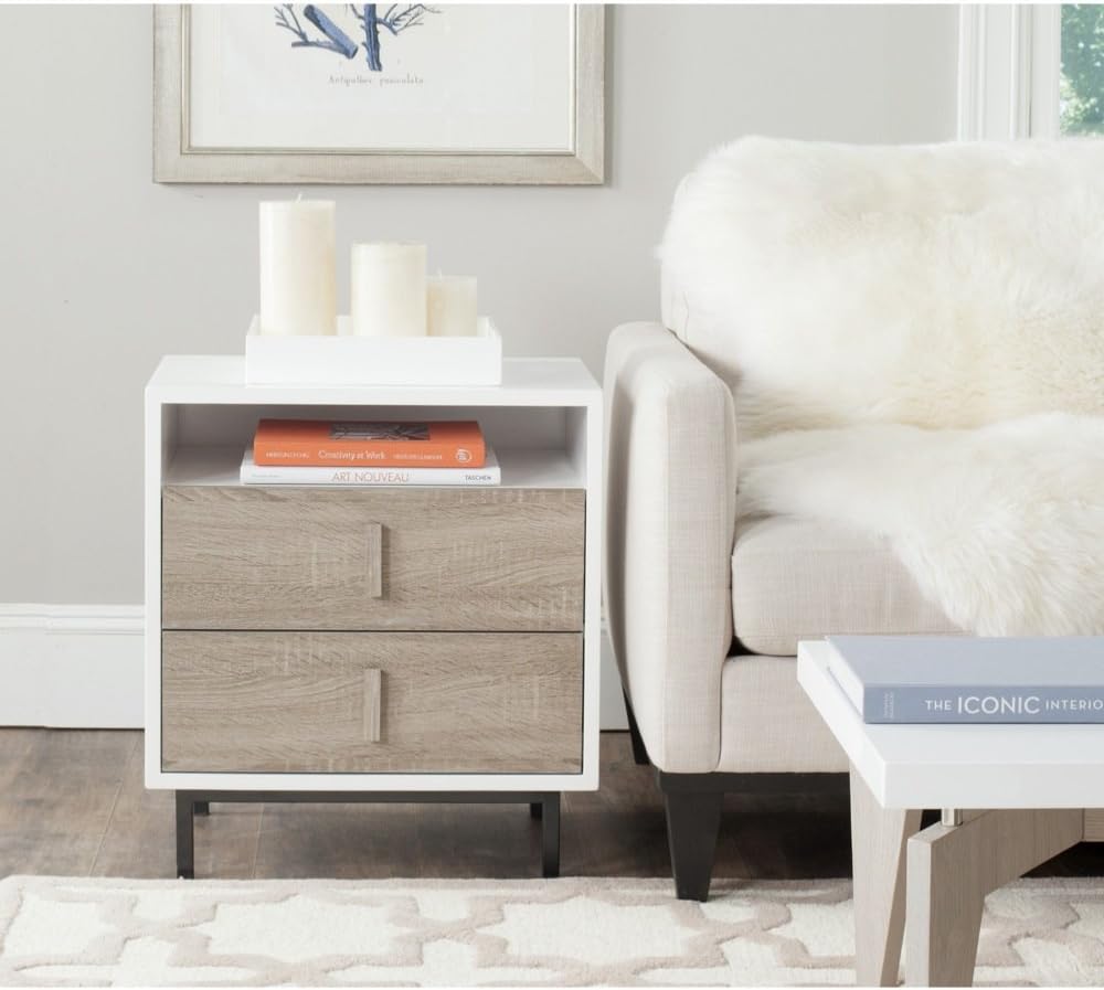 White/Oak Lacquer Cabinet I757829