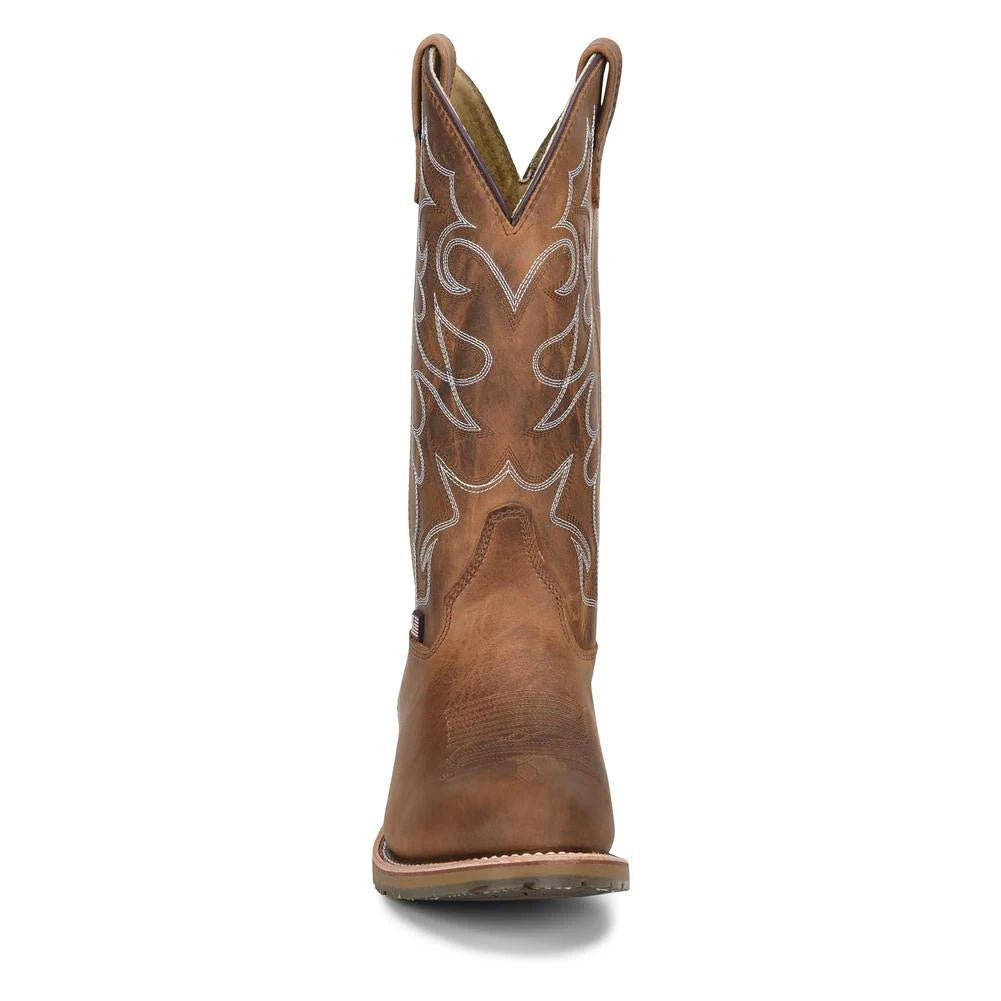 Brown Gel Ice Work Western Boots R917