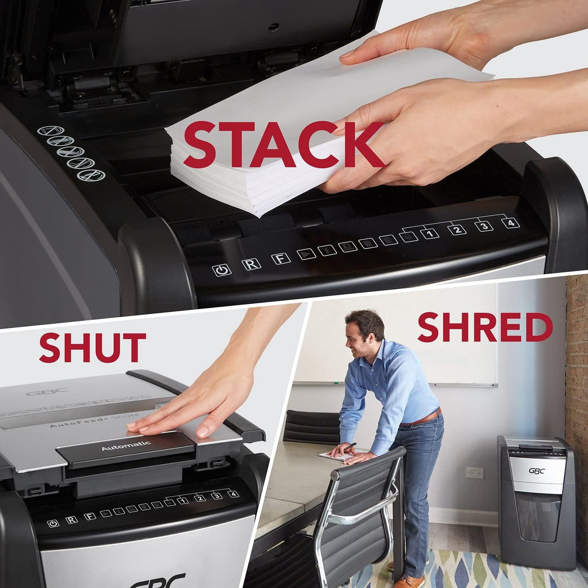 230 Sheet Capacity Micro-Cut Paper Shredder U9591