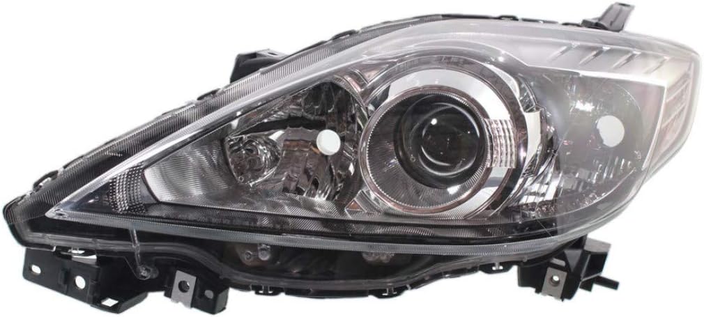 Black Housing Headlight Pair for Mazda 5 2008 2009 Y1433
