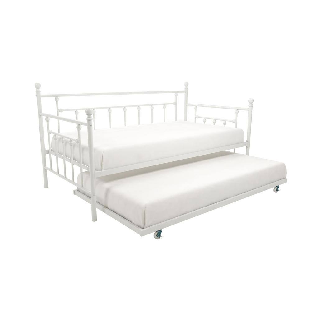 White Twin Daybed and Trundle Set K37957