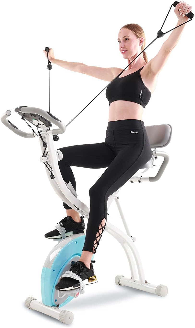 Folding Exercise Bike with Arm Workout A68883